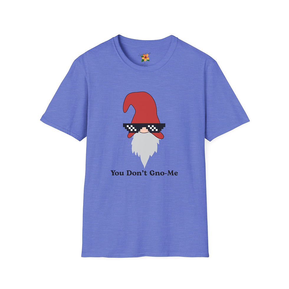 Thumbnail: Funny Gnome T-Shirt, You Don't Gno-Me Shirt, Unisex Graphic Tee