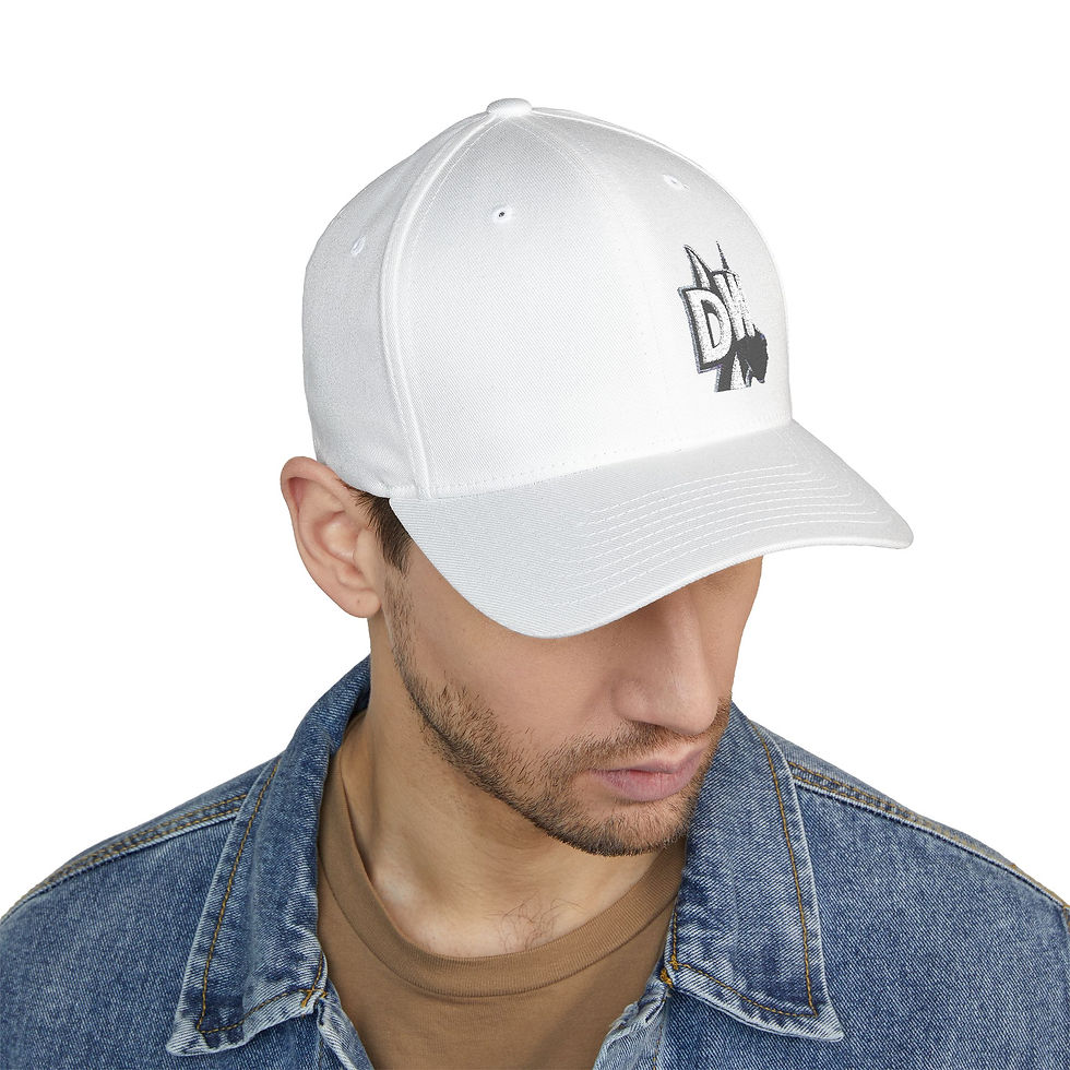 Thumbnail: Dane Whisperer Embroidered Closed Back Casual Hat