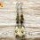Thumbnail: Genuine Atlantisite Crystal Moon Earrings