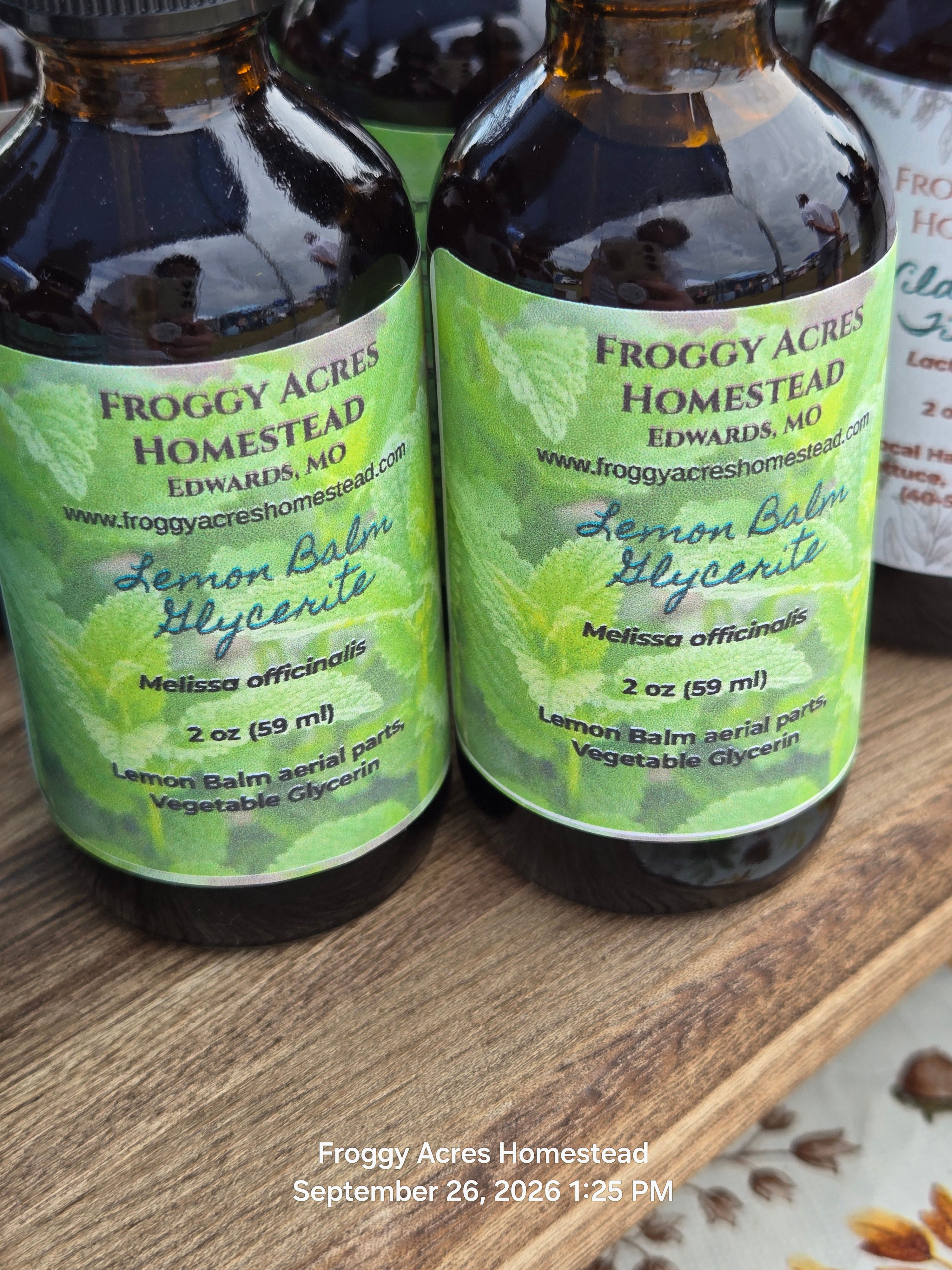 Lemon Balm Glycerite