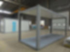 Modular House A in construction
