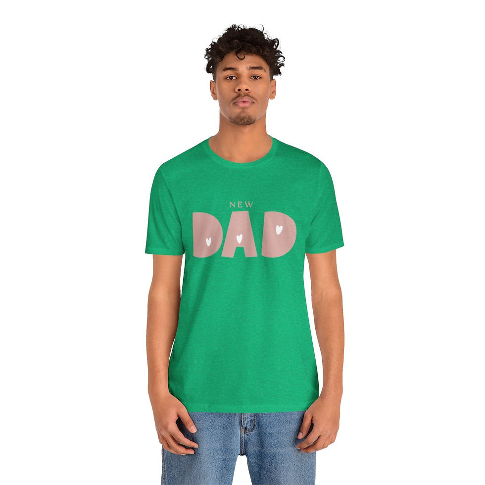 Thumbnail: "DAD" Unisex Jersey Short Sleeve Tee
