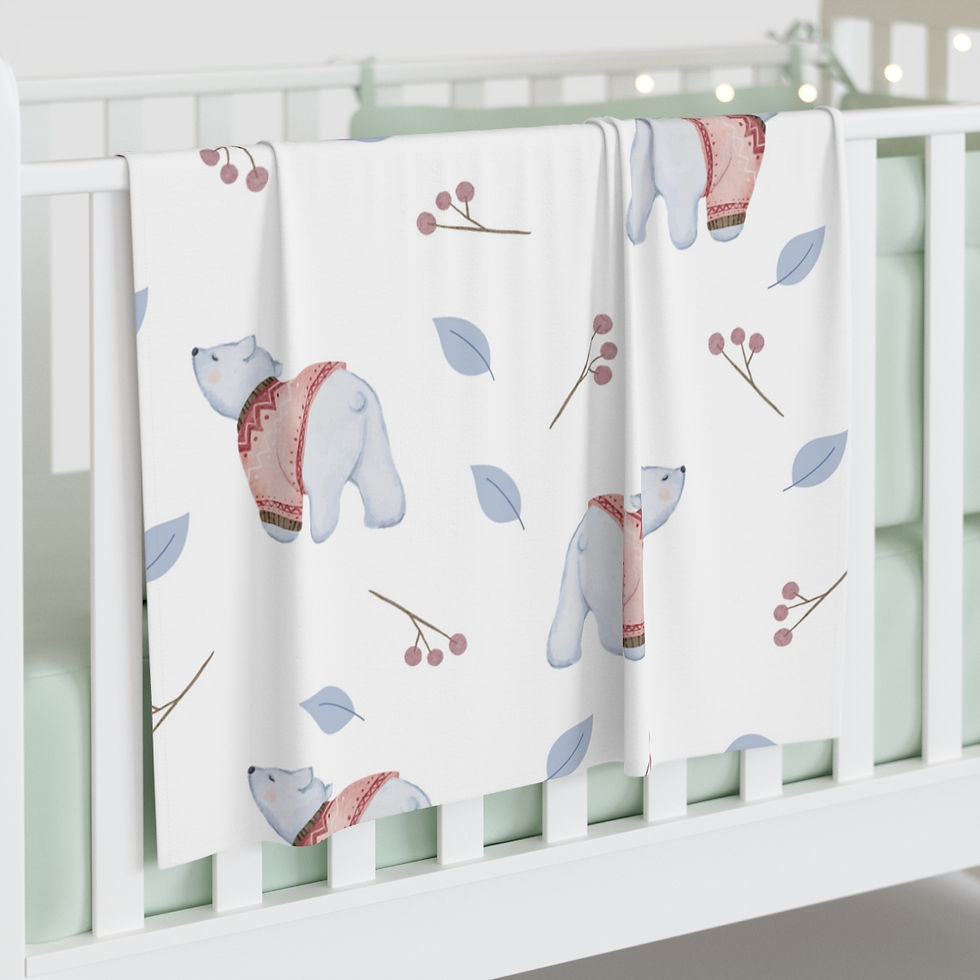 Polar Paws Baby Swaddle
