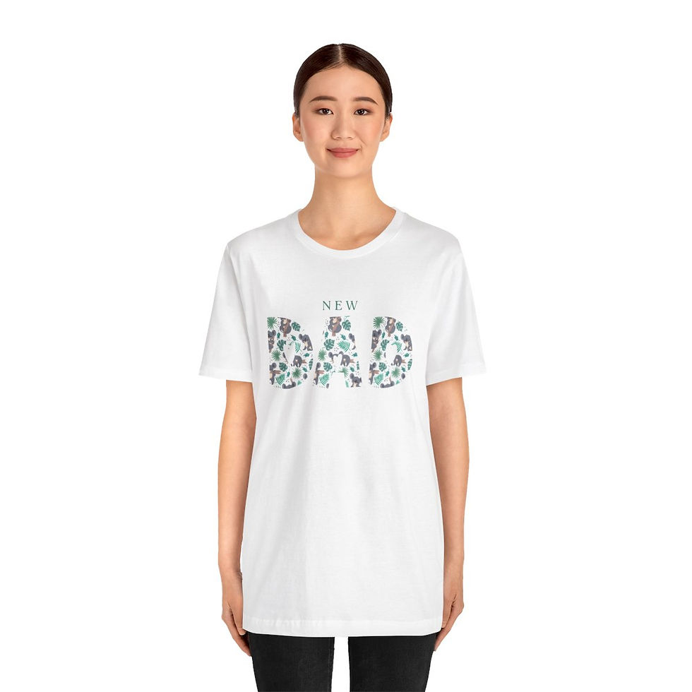 Thumbnail: "DAD" Unisex Jersey Short Sleeve Tee