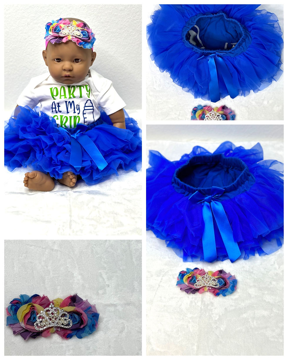 Thumbnail: Reversible Tutu and Headband Set