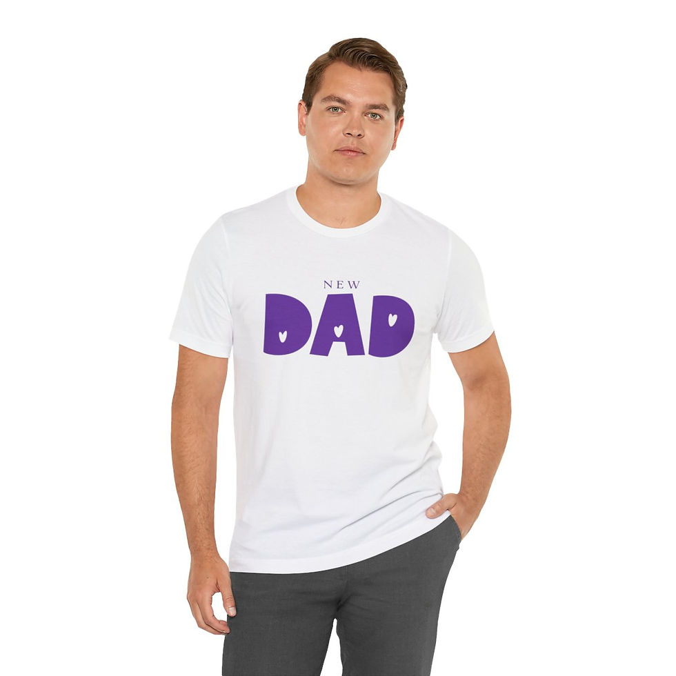 Thumbnail: "DAD" Unisex Jersey Short Sleeve Tee