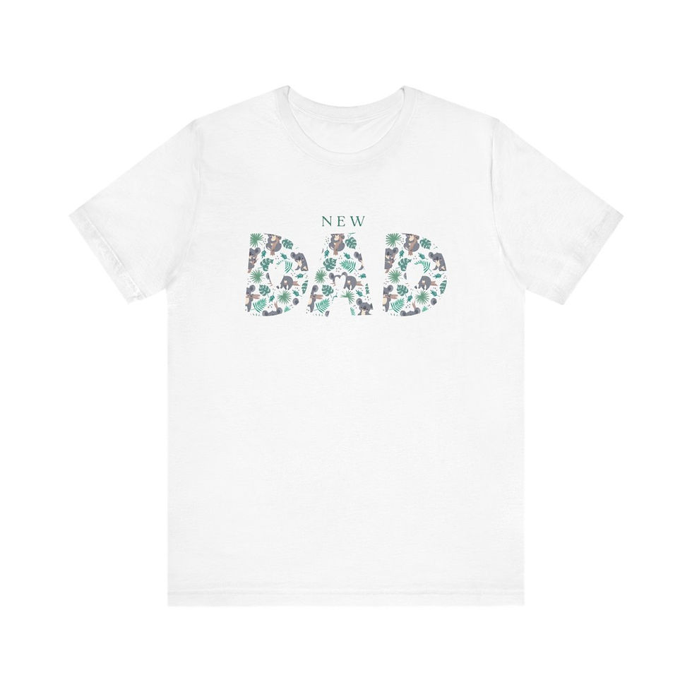 "DAD" Unisex Jersey Short Sleeve Tee