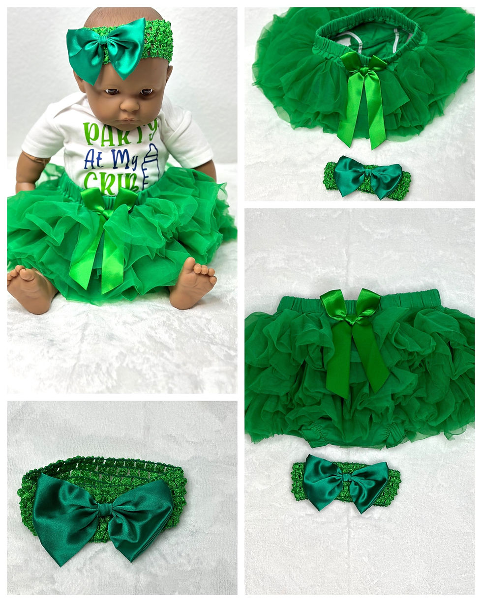 Thumbnail: Reversible Tutu and Headband Set