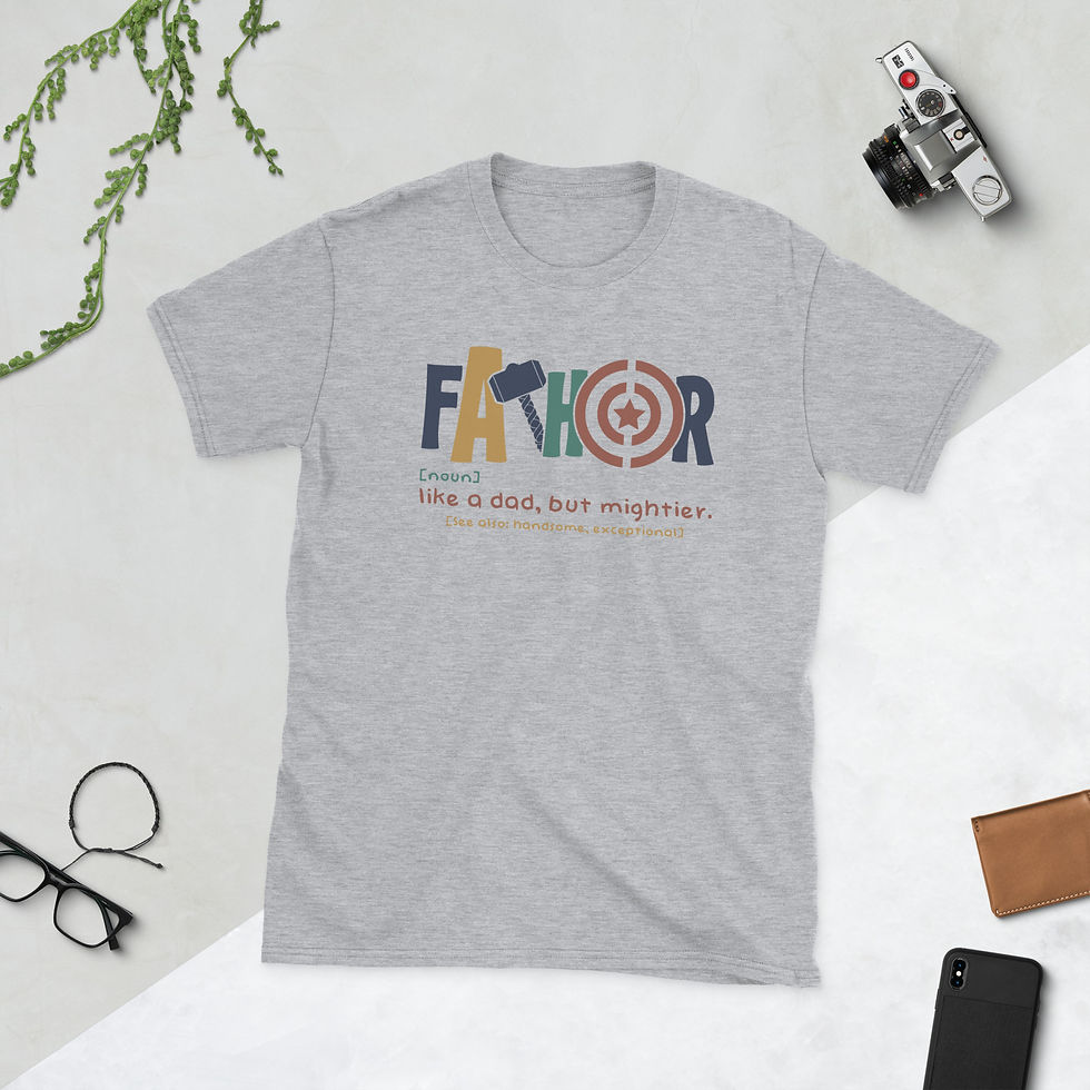 Thumbnail: Short-Sleeve Unisex T-Shirt "Thor In Color"