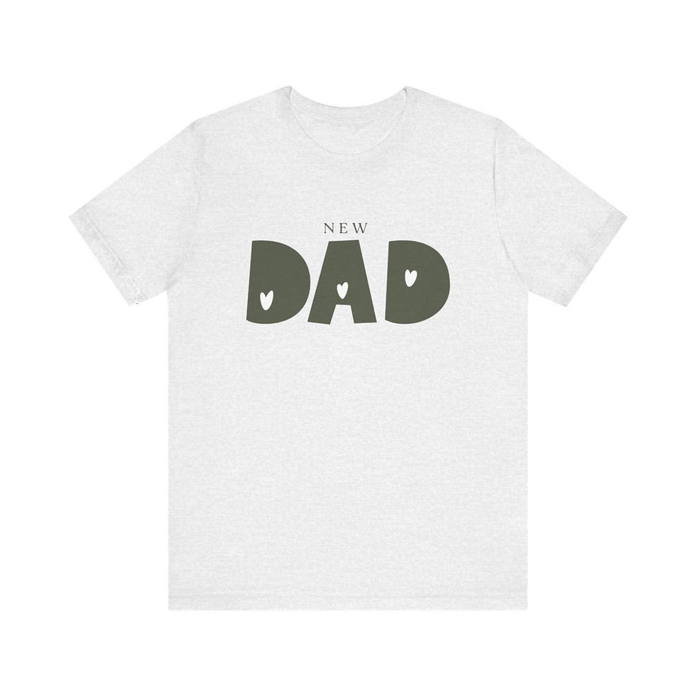 Thumbnail: "DAD" Unisex Jersey Short Sleeve Tee