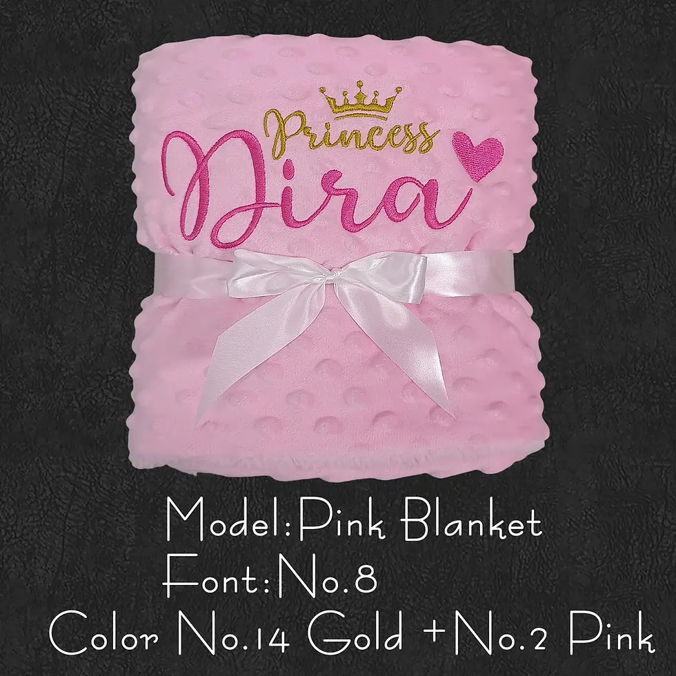 Thumbnail: SnuggleNest™ Personalized Baby Blanket