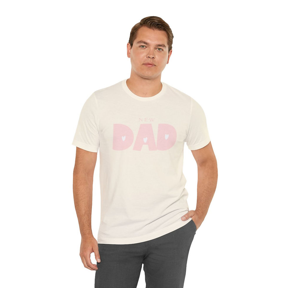 Thumbnail: "DAD" Unisex Jersey Short Sleeve Tee
