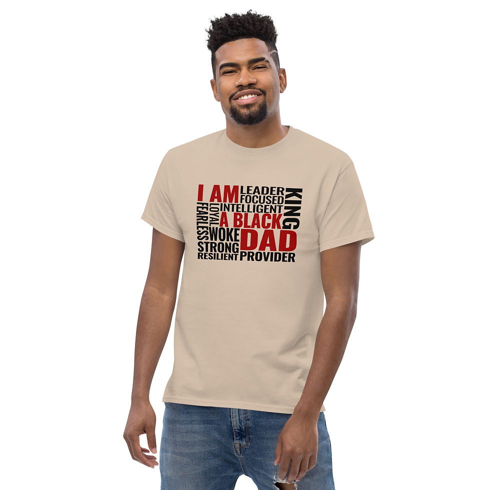 Thumbnail: Unisex classic tee "Black Dad"