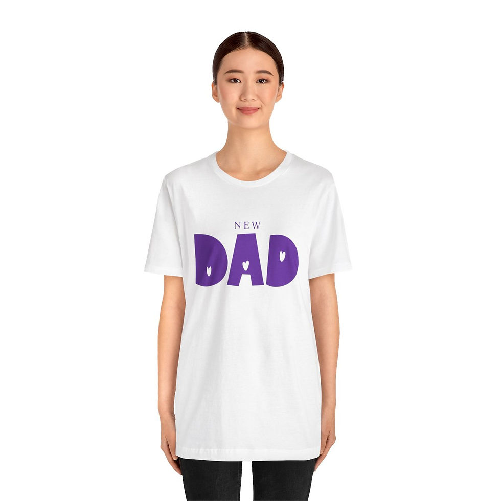 Thumbnail: "DAD" Unisex Jersey Short Sleeve Tee