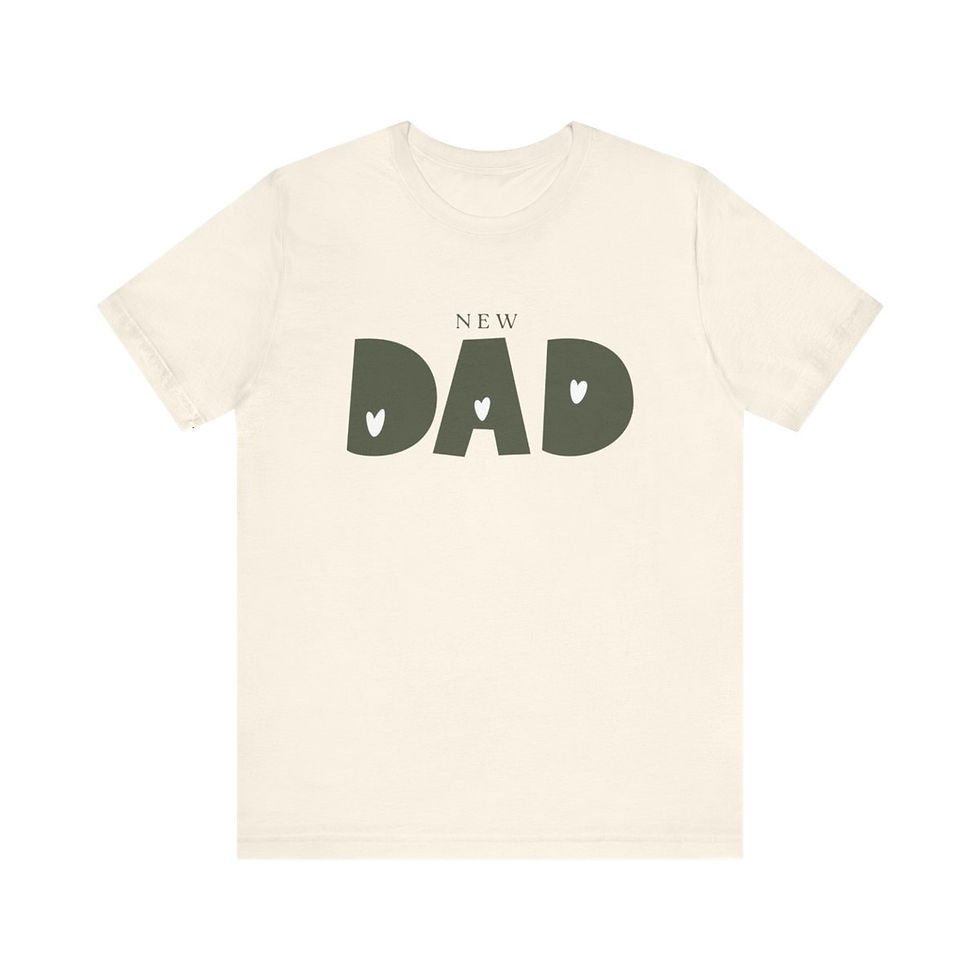Thumbnail: "DAD" Unisex Jersey Short Sleeve Tee