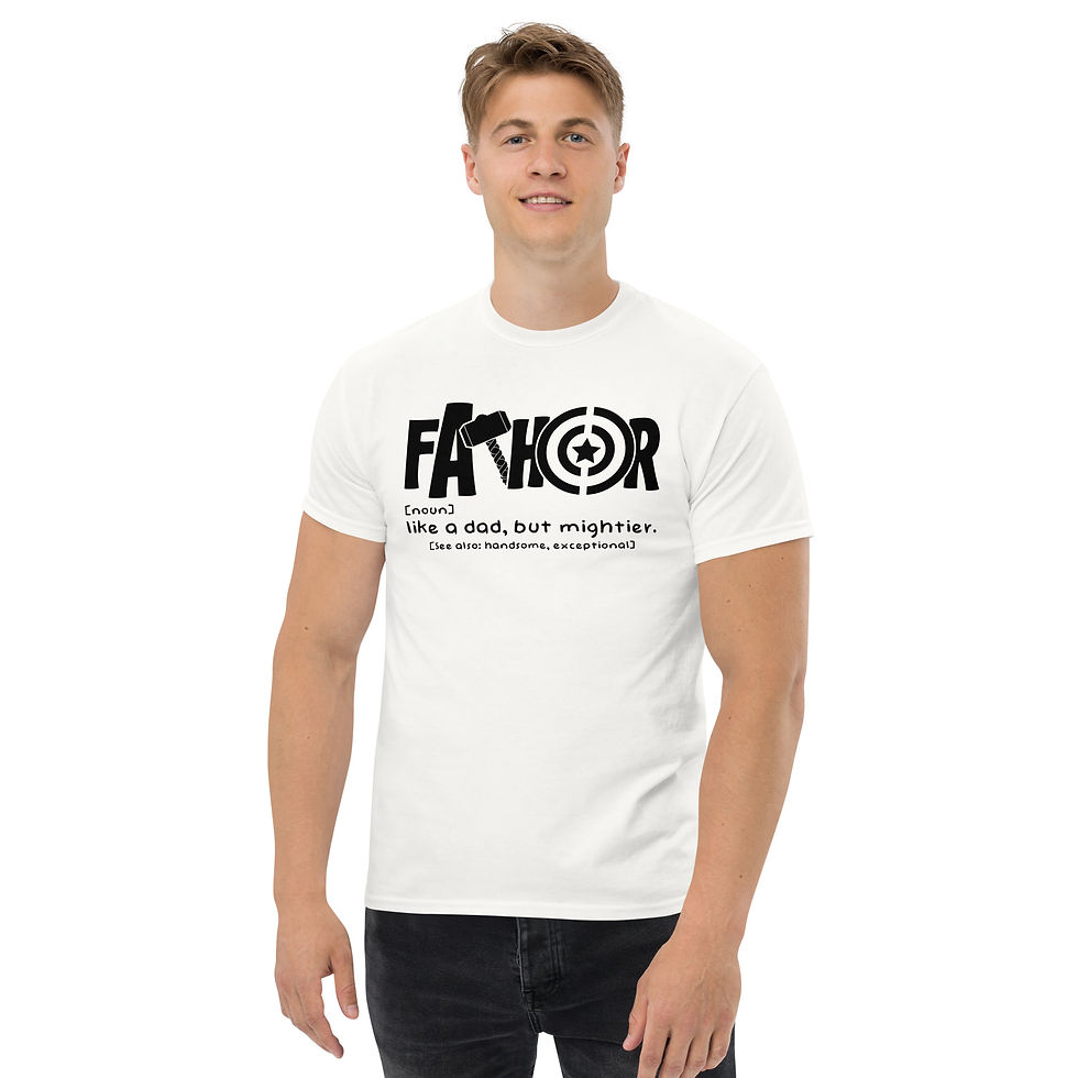 Thumbnail: Unisex classic tee "Thor in Black"