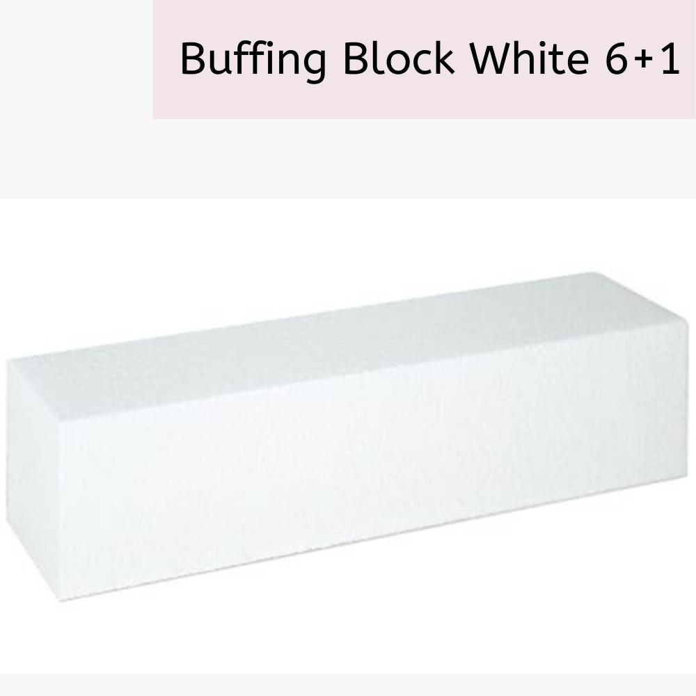 Buffing Block white