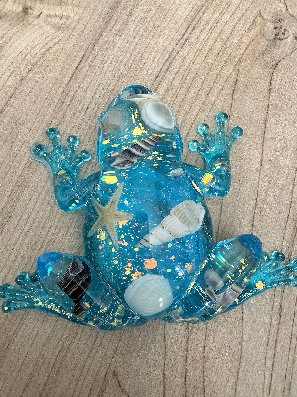 Miniature : Grenouille thème océan 