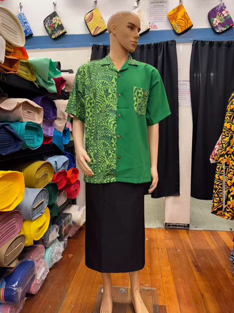 Miniature : Green - Puletasi & Aloha