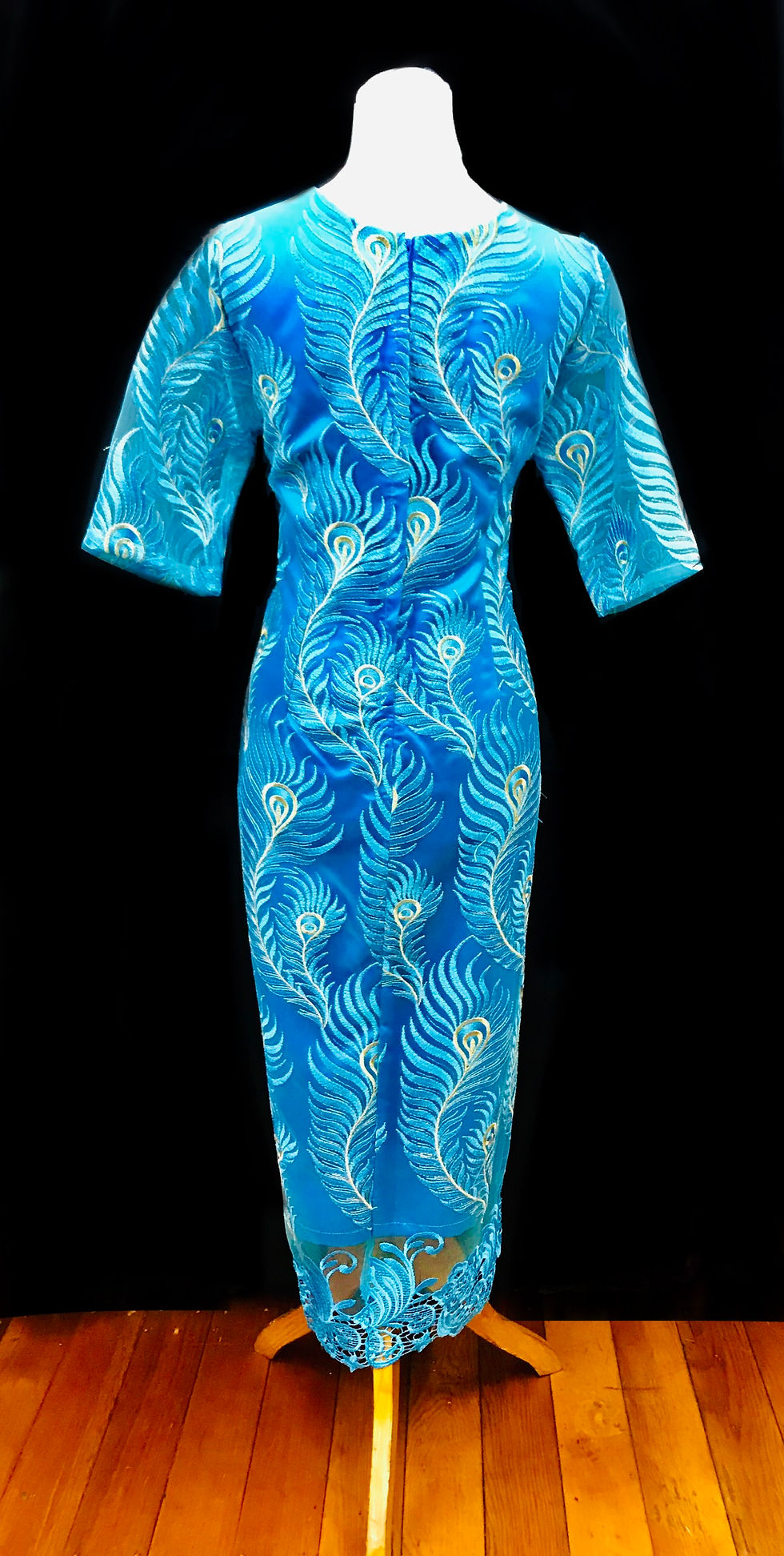 Thumbnail: Sky Blue Lace Dress
