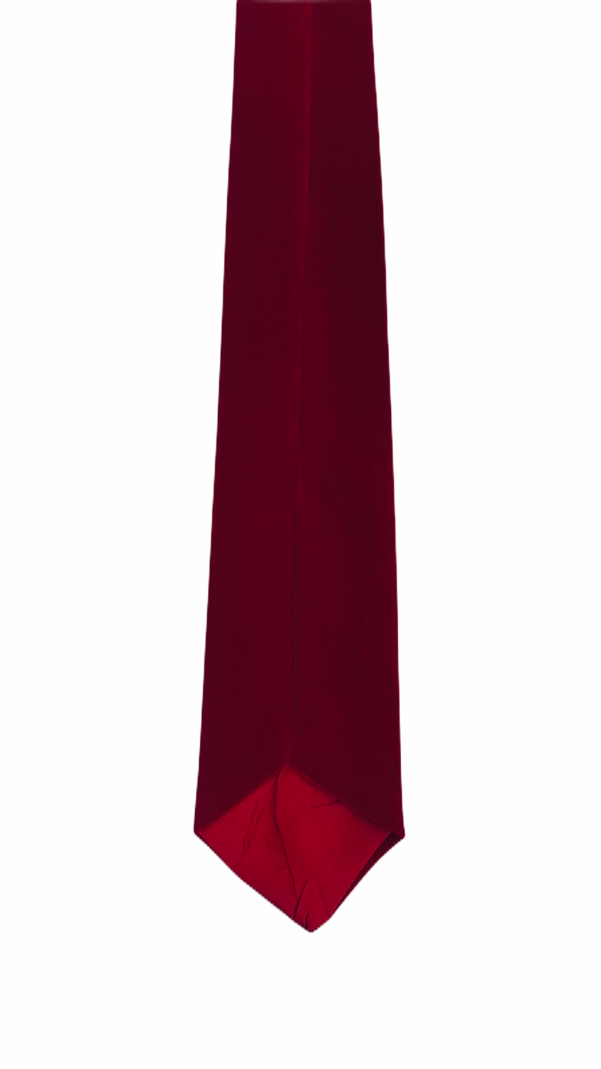 縮圖：Maroon Velvet Tie #66