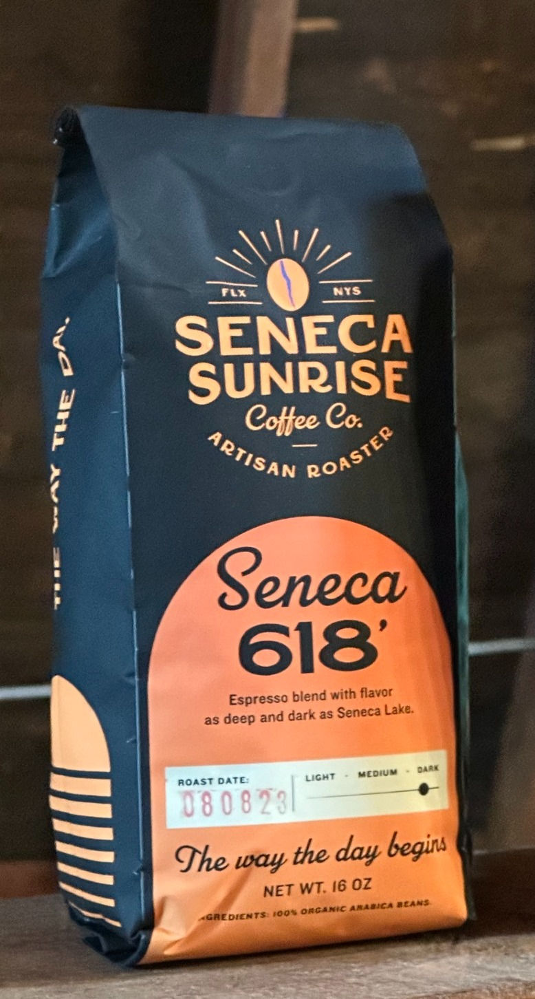 Organic, whole bean coffee shop