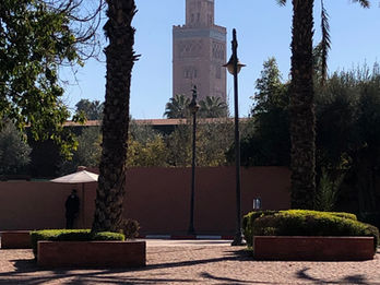 Koutoubia Mosque, Marrakesh.