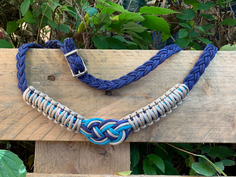 cordelette large bleue