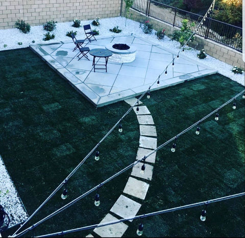 permanent lighting on house