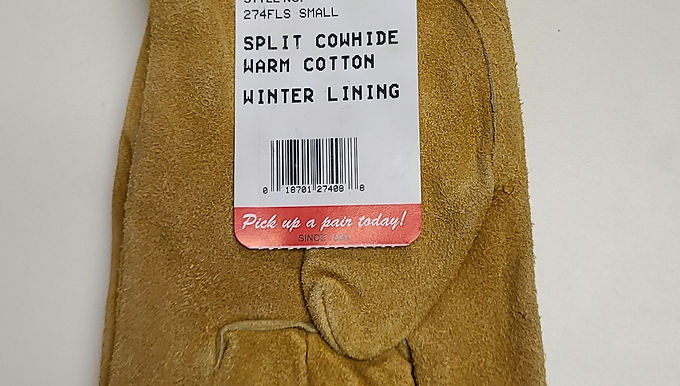 Napa Glove Co. Cowhide Gloves size small