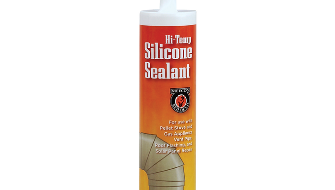 Meeco's Hi -Temp Silicone Sealant -Black #601B