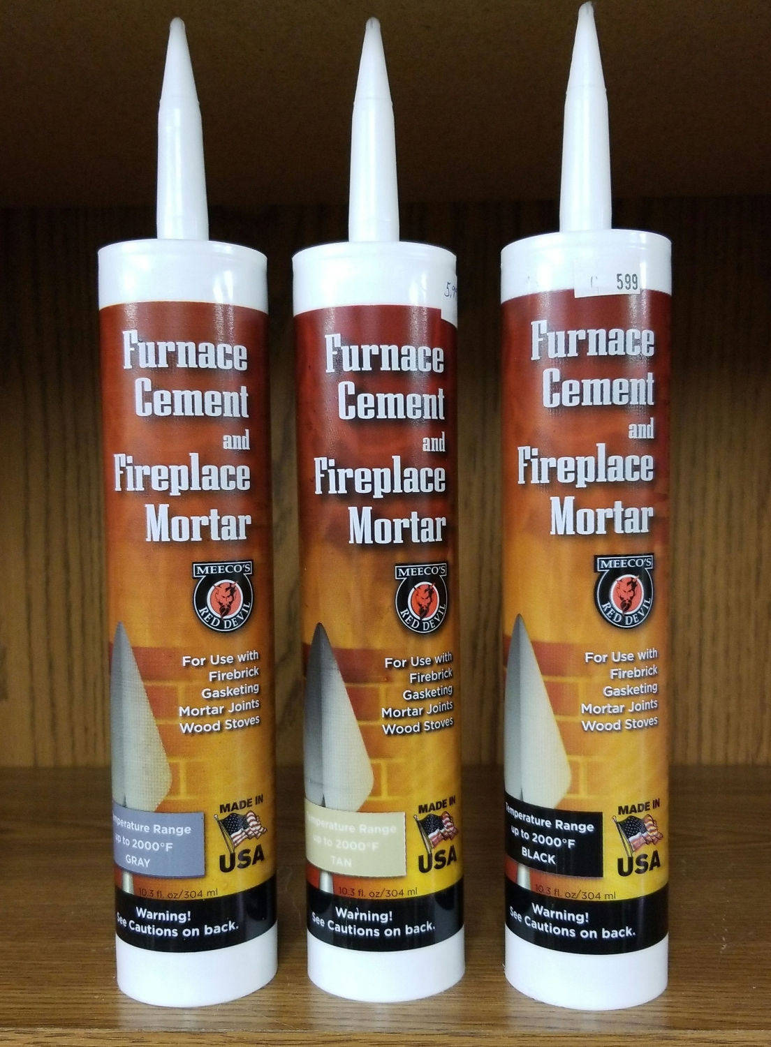 Meeco's Furnace Cement & Fireplaces Mortar