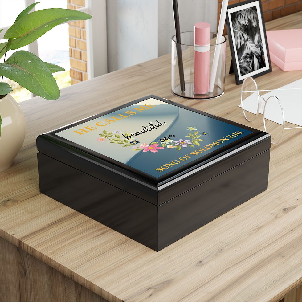 Thumbnail: He Calls Me Beautiful One Jewelry Box