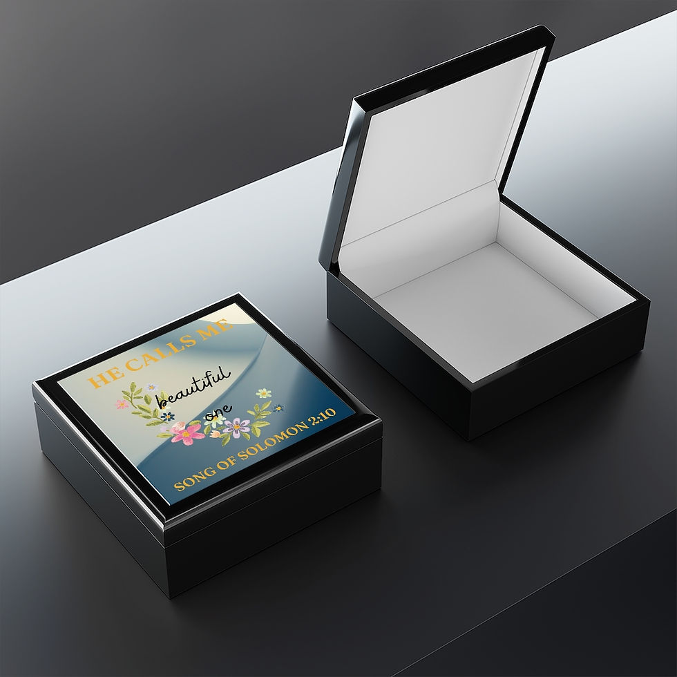 Thumbnail: He Calls Me Beautiful One Jewelry Box