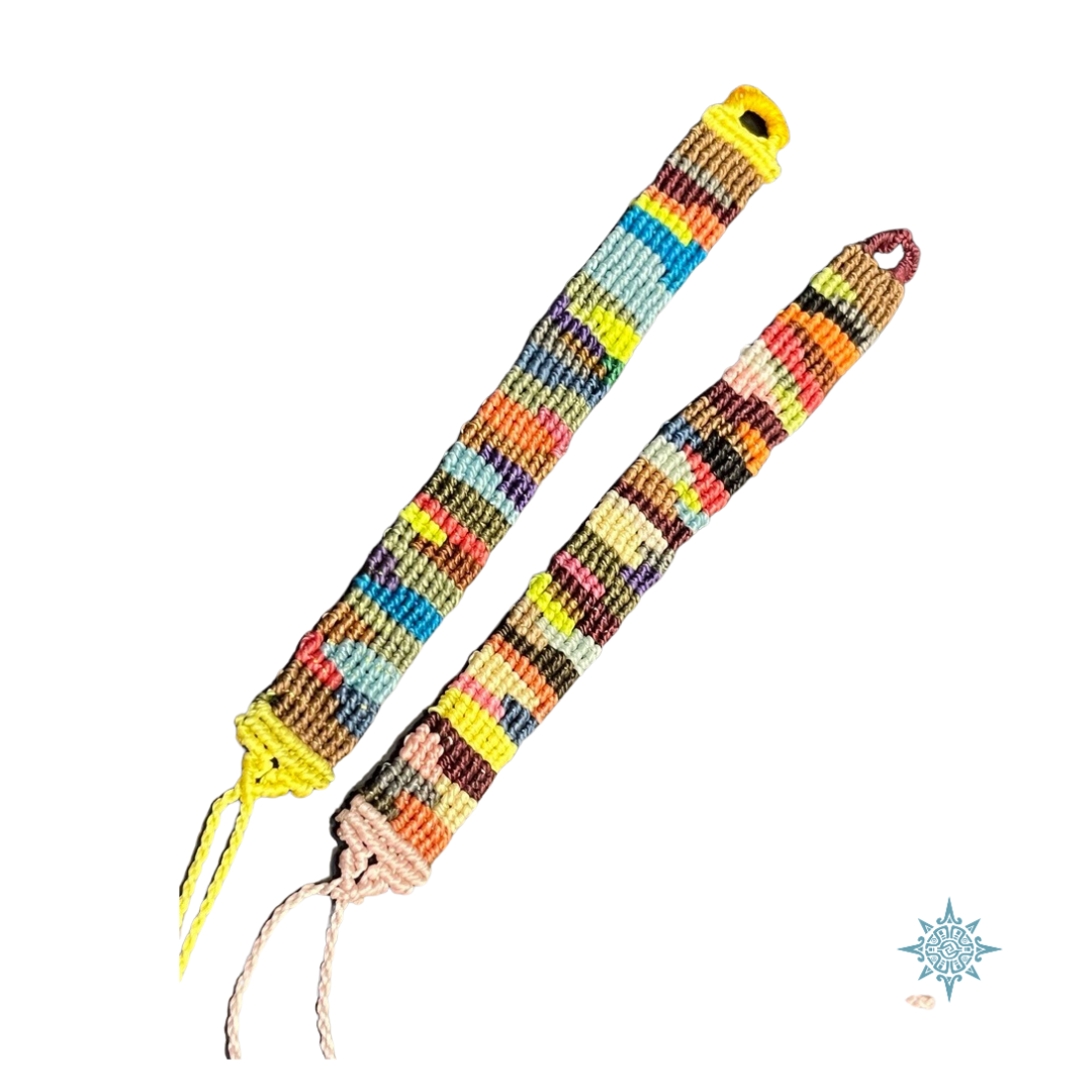 Sunny Tapestry Macrame Bracelets