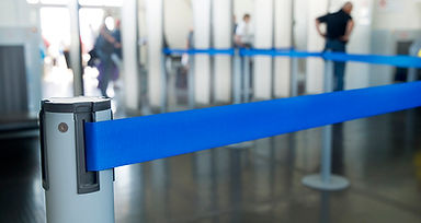 Security Checkpoint Line