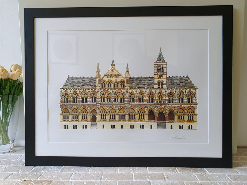 Northampton Guildhall Framed