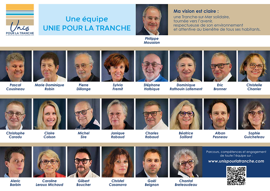 La liste Unis pour la Tranche
