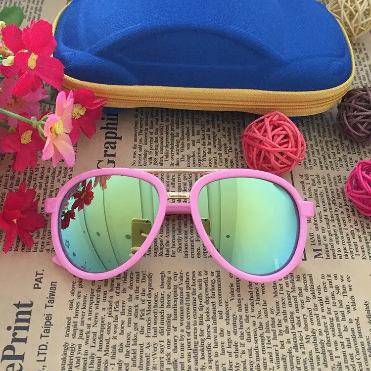 Miniatura: Occhiali da Sole Unisex per Bambina e Bambino – Modello S423 Anti-UV