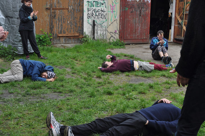 Forumtheater mit der Molli-Gruppe.. Foto: Molli