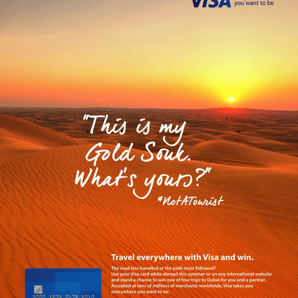 Not a Tourist - Visa