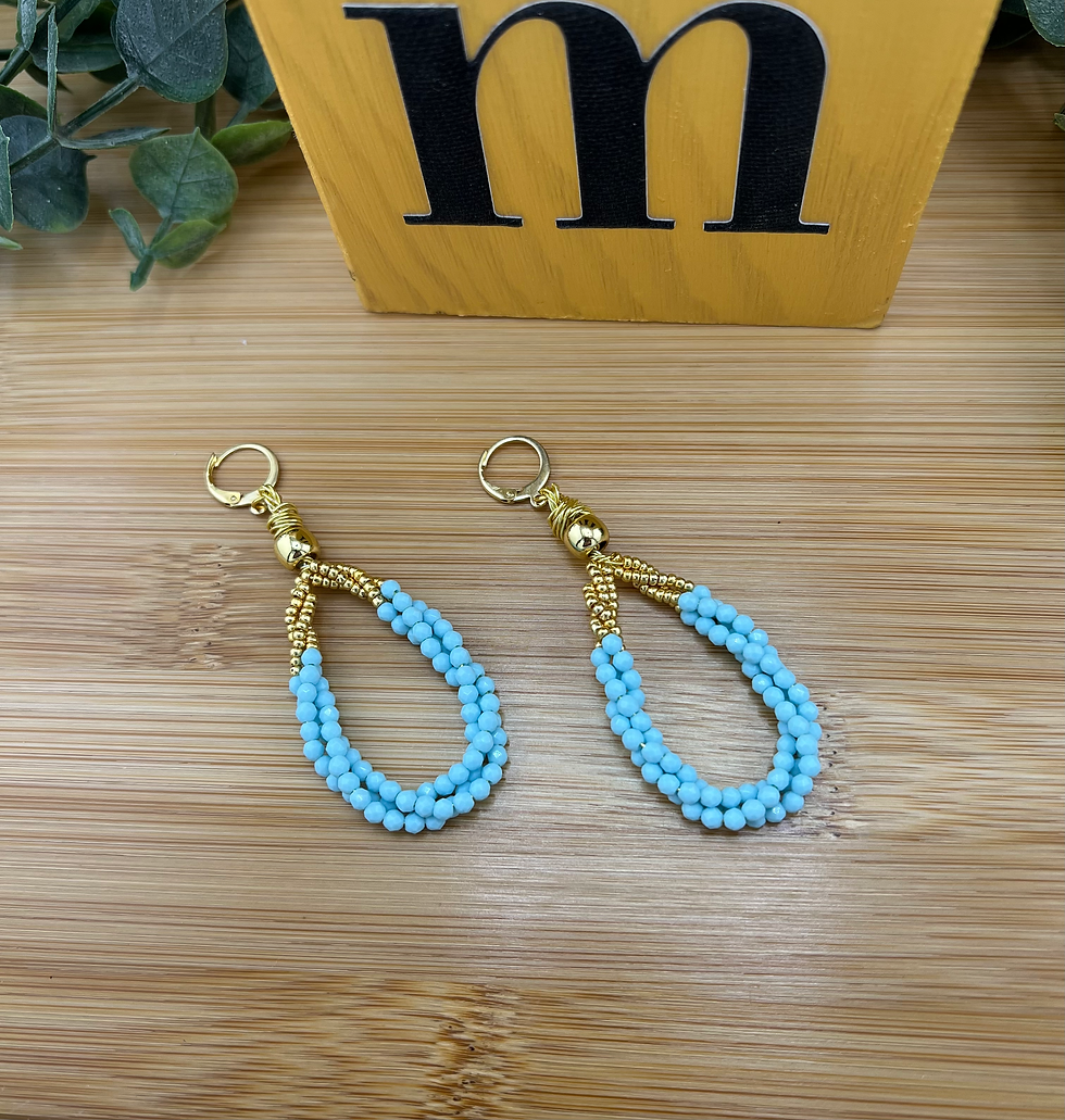 Thumbnail: Blue Twisted Teardrops