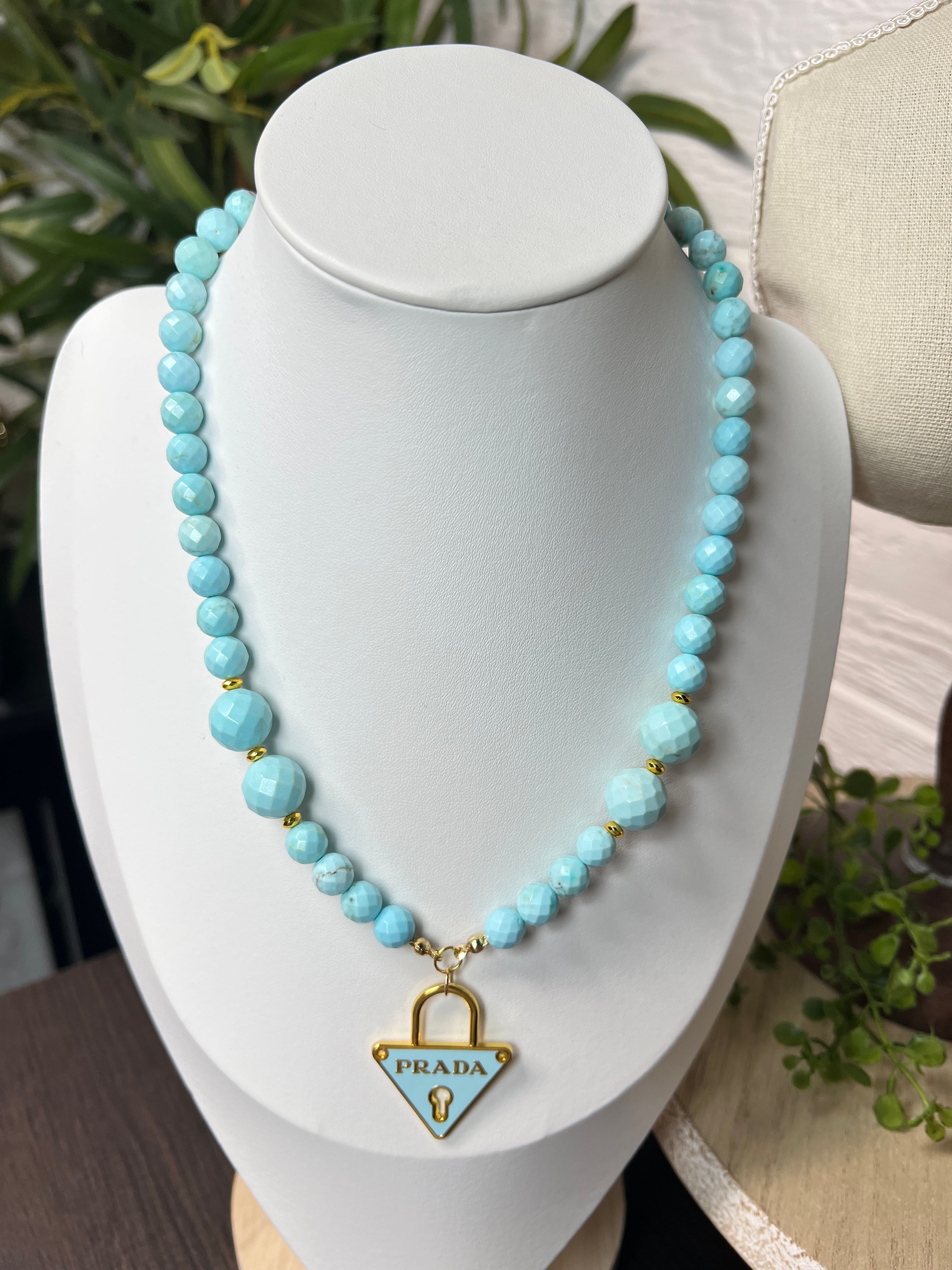 Designer Turquoise Necklace