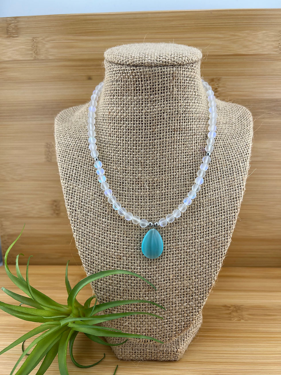 Opal & Cat Eye Necklace