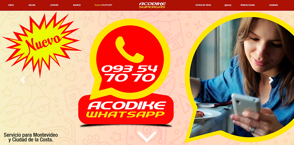 montajeweb acodike whatsapp