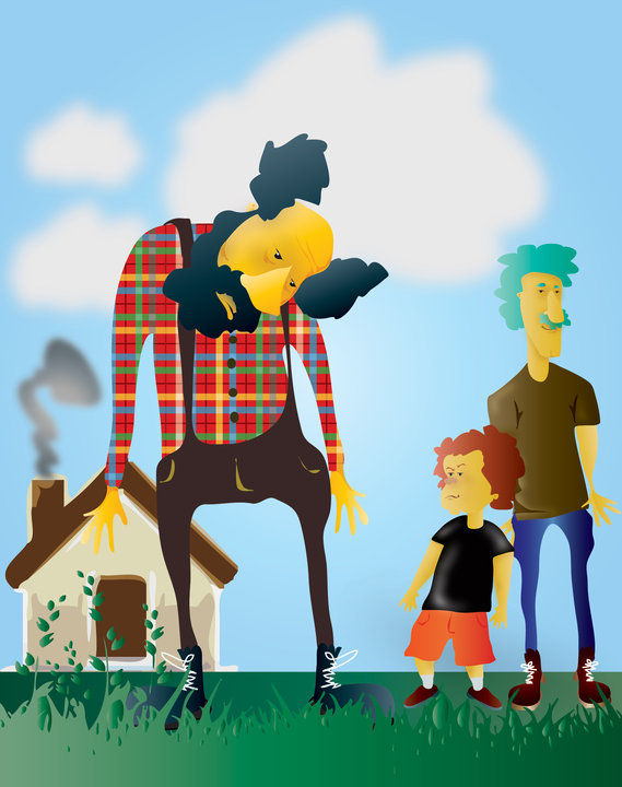 El vecino del cuento un hombre distinto