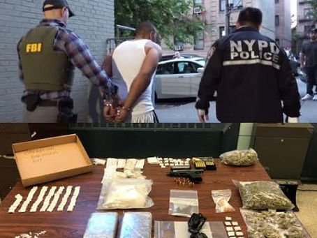 FBI apresa narcotraficantes hispanos en El Bronx e incautan 300 mil dólares