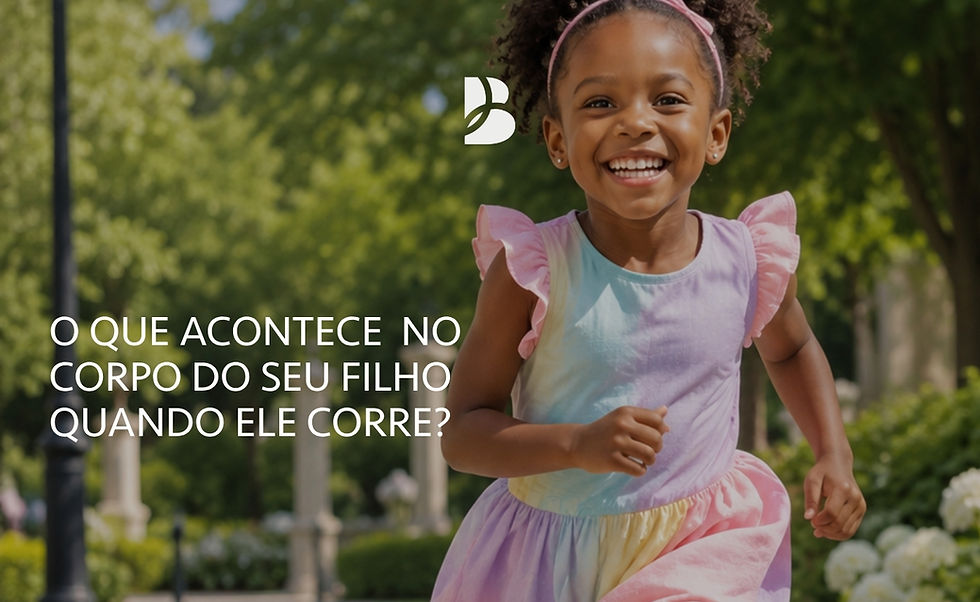 O que acontece no corpo do seu filho quando ele corre?
