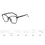 Thumbnail: Fashion Trending Oversized Cat Eye Glasses Transparent Korean Eyeglasses