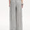Thumbnail: Linen Vertical Stripe Drape Wide Leg Casual Pants"Fashion Tension"
